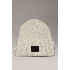 Calvin Klein Pletená Čiapka Krémová Unica Calvin Klein Pletená Čiapka Krémová Unica