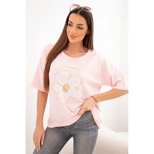 Kesi Włoski Kesi Oversize Blúzka S Kvetinovým Vzorom Šedá One Size Kesi Włoski Kesi Oversize Blúzka S Kvetinovým Vzorom Šedá One Size