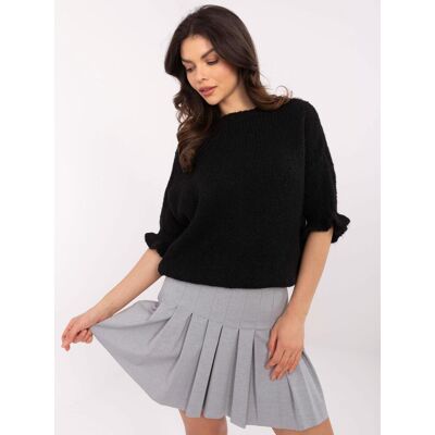 Italy Moda Sweater-Mi-Sw-2913.99-Black Čierna One Size Italy Moda Sweater-Mi-Sw-2913.99-Black Čierna One Size