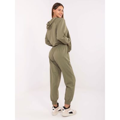 RELEVANCE Khaki Tepláková Súprava S Kapucňou Kaki One Size RELEVANCE Khaki Tepláková Súprava S Kapucňou Kaki One Size