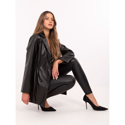 Italy Moda Blazer-Dhj-Ma-A8683.37-Black Čierna L Italy Moda Blazer-Dhj-Ma-A8683.37-Black Čierna L