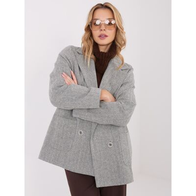 LAKERTA Blazer-Lk-Ma-510148.00-Grey Šedá One Size LAKERTA Blazer-Lk-Ma-510148.00-Grey Šedá One Size
