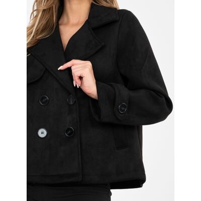 Factory Price Čierny Prechodný Plášť S vreckami Čierna One Size Factory Price Čierny Prechodný Plášť S vreckami Čierna One Size