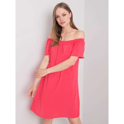 Fresh Made Dress-D73761m30145e-Coral Ružová S Fresh Made Dress-D73761m30145e-Coral Ružová S