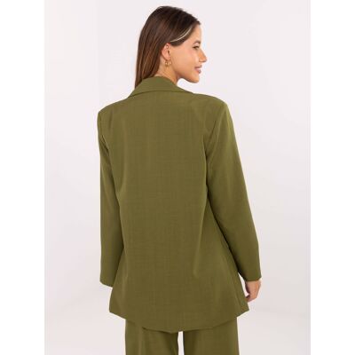 RUE PARIS Blazer-It-Ma-Fl8315.85-Olive Kaki Xl RUE PARIS Blazer-It-Ma-Fl8315.85-Olive Kaki Xl