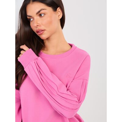 Factory Price Ružová Mikina S Dlhými Rukávmi Fuchsiová Xl/2xl Factory Price Ružová Mikina S Dlhými Rukávmi Fuchsiová Xl/2xl