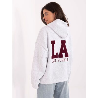 Factory Price Sweatshirt-It-Bl-H2492.66-Light Grey Šedá One Size Factory Price Sweatshirt-It-Bl-H2492.66-Light Grey Šedá One Size