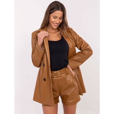 Italy Moda Shorts-Dhj-Sn-8701.18p-Camel Hnedá One Size Italy Moda Shorts-Dhj-Sn-8701.18p-Camel Hnedá One Size