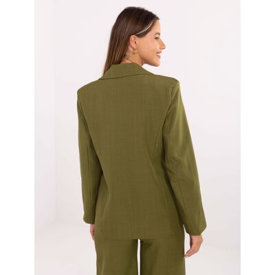 RUE PARIS Blazer-It-Ma-Fl8391.87-Olive Kaki Xl RUE PARIS Blazer-It-Ma-Fl8391.87-Olive Kaki Xl