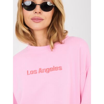 Factory Price Ružová Mikina Los Angeles Čierna One Size Factory Price Ružová Mikina Los Angeles Čierna One Size