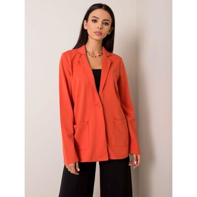 Sublevel Blazer-D17008z43380a-Dark Orange Červená M Sublevel Blazer-D17008z43380a-Dark Orange Červená M
