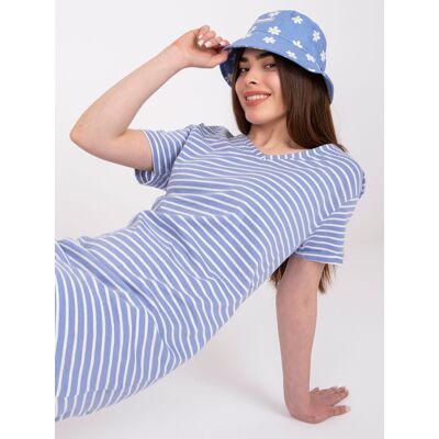 Factory Price Dress-D16054m30315a-White-Blue Svetlomodrá Xs Factory Price Dress-D16054m30315a-White-Blue Svetlomodrá Xs