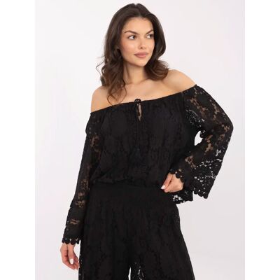 Dámska Blúzka Italy Moda Čierna One Size Dámska Blúzka Italy Moda Čierna One Size
