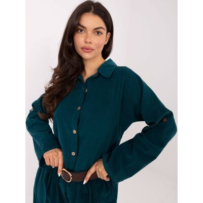 Dámska Košeľa Italy Moda Zelená One Size Dámska Košeľa Italy Moda Zelená One Size