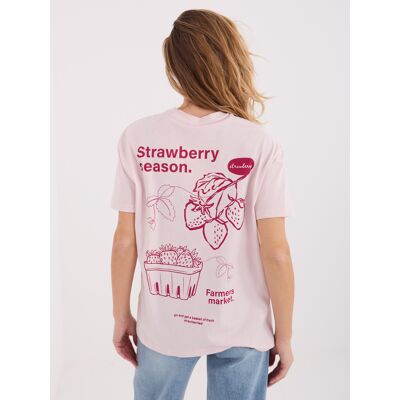 Sublevel Dámske Tričko Strawberry Season Ružová Xs Sublevel Dámske Tričko Strawberry Season Ružová Xs