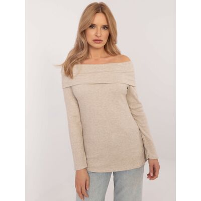 Italy Moda Sweater-Dhj-Sw-A2449.33-Beige Krémová One Size Italy Moda Sweater-Dhj-Sw-A2449.33-Beige Krémová One Size