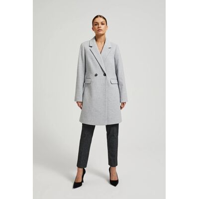Moodo Marisse Women'S Jacket Z-Ku-4507 Grey Čierna Xs Moodo Marisse Women'S Jacket Z-Ku-4507 Grey Čierna Xs