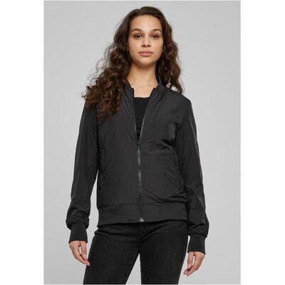 Urban Classics Dámska Ľahká Bomber Bunda Čierna Čierna 5xl Urban Classics Dámska Ľahká Bomber Bunda Čierna Čierna 5xl
