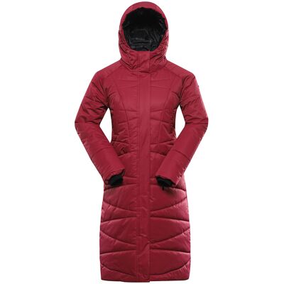 Women'S Coat With Ptx Membrane Alpine Pro Golena Anemone Tmavočervená L Women'S Coat With Ptx Membrane Alpine Pro Golena Anemone Tmavočervená L