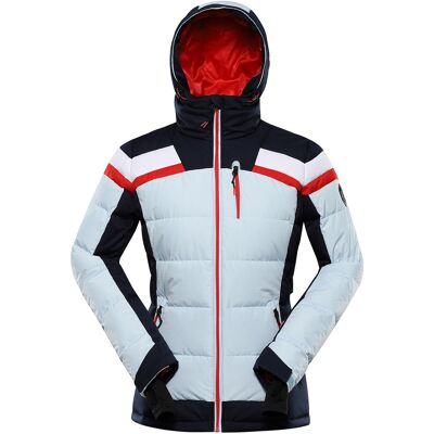 Women'S Down Ski Jacket With Ptx Membrane Alpine Pro Ferera Nantucket Breeze Šedá L (L) Women'S Down Ski Jacket With Ptx Membrane Alpine Pro Ferera Nantucket Breeze Šedá L (L)