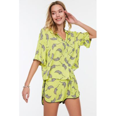 Dámsky Komplet Trendyol Patterned Krémová 38 Dámsky Komplet Trendyol Patterned Krémová 38