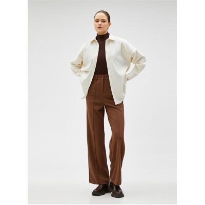 Koton Oversized Košele S Golierom Jednofarebné Biele Dámske Košele 4wak60010pw Šedá 34 Koton Oversized Košele S Golierom Jednofarebné Biele Dámske Košele 4wak60010pw Šedá 34