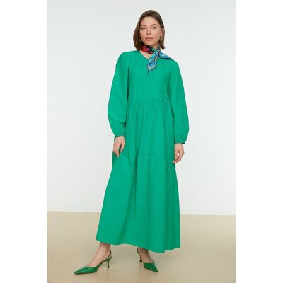 Dámske Šaty Trendyol Maxi Zelená 38 Dámske Šaty Trendyol Maxi Zelená 38