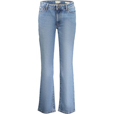 GUESS JEANS Dámske Rovné Džínsy Guess Svetlomodrá 27l32 GUESS JEANS Dámske Rovné Džínsy Guess Svetlomodrá 27l32