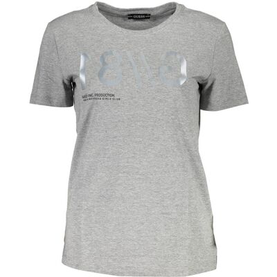 Dámske Tričko Guess Jeans S Krátkym Rukávom Šedá Xs Dámske Tričko Guess Jeans S Krátkym Rukávom Šedá Xs