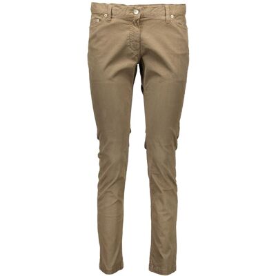 Dámske Hnedé Nohavice Fred Perry Kaki 46 Dámske Hnedé Nohavice Fred Perry Kaki 46