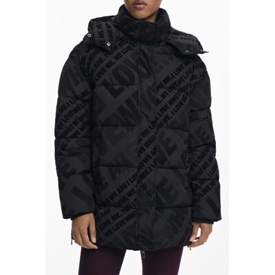 Čierna Bunda Desigual Pre Ženy Čierna Xs Čierna Bunda Desigual Pre Ženy Čierna Xs