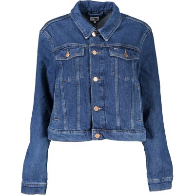 Dámska Rifľová Bunda Tommy Hilfiger Modrá Xs Dámska Rifľová Bunda Tommy Hilfiger Modrá Xs