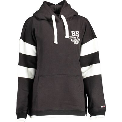 Čierna Mikina Tommy Hilfiger S Kapucňou Čierna L Čierna Mikina Tommy Hilfiger S Kapucňou Čierna L