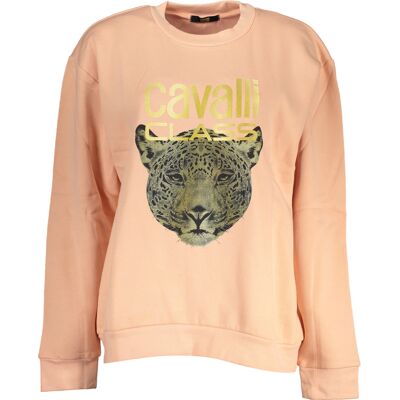 Cavalli Class Dámska Ružová Mikina Ružová Xl Cavalli Class Dámska Ružová Mikina Ružová Xl