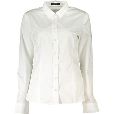 GUESS JEANS Dámska Košeľa Guess White Biela Xl GUESS JEANS Dámska Košeľa Guess White Biela Xl