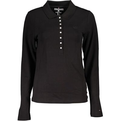 Tommy Hilfiger Dámske Čierne Polokošele S Dlhým Rukávom Čierna S Tommy Hilfiger Dámske Čierne Polokošele S Dlhým Rukávom Čierna S