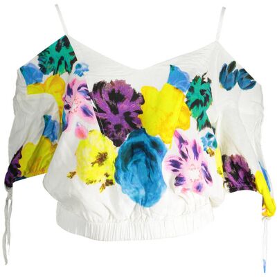 Desigual Dámske Tričko S Krátkym Rukávom Biela S Desigual Dámske Tričko S Krátkym Rukávom Biela S