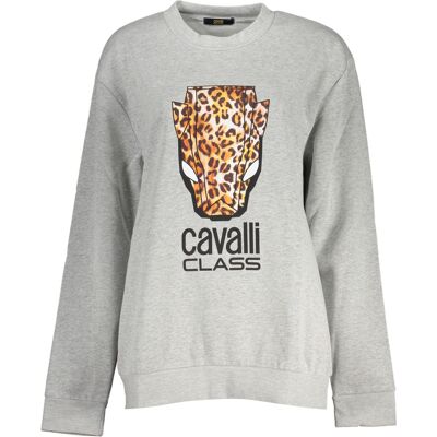 Cavalli Class Dámska Sivá Mikina Šedá L Cavalli Class Dámska Sivá Mikina Šedá L