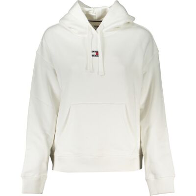 Tommy Hilfiger Tommy Jeans Women'S Boxy Fit Badge Sweatshirt Biela Xl Tommy Hilfiger Tommy Jeans Women'S Boxy Fit Badge Sweatshirt Biela Xl