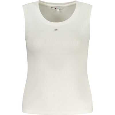 Dámske Tielko Tommy Hilfiger Biele Biela Xl Dámske Tielko Tommy Hilfiger Biele Biela Xl