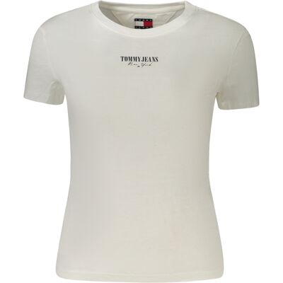 Tommy Hilfiger Biele Tričko Tommy Jeans L Tommy Hilfiger Biele Tričko Tommy Jeans L