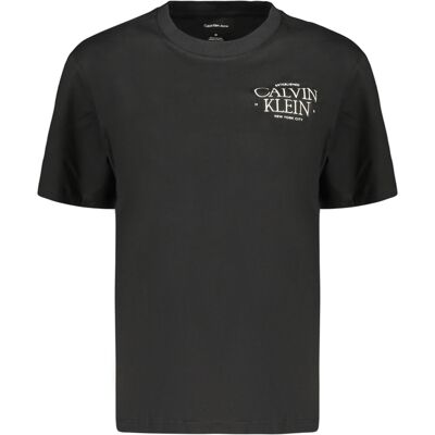 Calvin Klein Tričko S Krátkym Rukávom Čierne Čierna Xs Calvin Klein Tričko S Krátkym Rukávom Čierne Čierna Xs