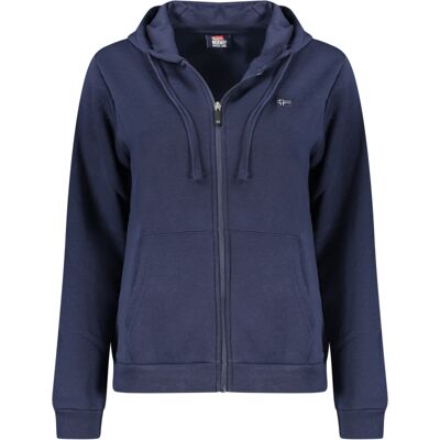 NORWAY 1963 Tmavomodrá Mikina S Kapucňou Na Zips L NORWAY 1963 Tmavomodrá Mikina S Kapucňou Na Zips L