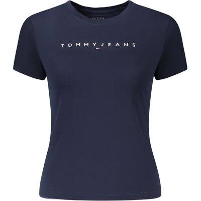 Dámske Tričko Tommy Hilfiger S Krátkym Rukávom Modrá Xl Dámske Tričko Tommy Hilfiger S Krátkym Rukávom Modrá Xl