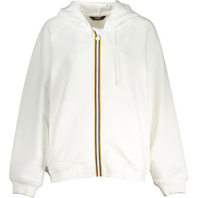 Dámska Biela Mikina Na Zips K-Way Biela Xs Dámska Biela Mikina Na Zips K-Way Biela Xs