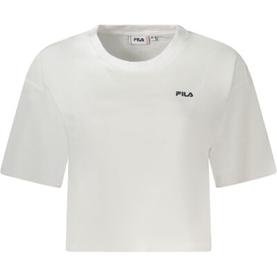 Dámske Biele Crop Tričko Fila Biela L Dámske Biele Crop Tričko Fila Biela L