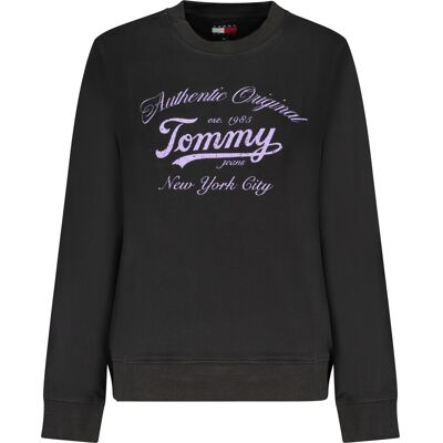 Tommy Hilfiger Dámska Čierna Mikina Tommy Xl Tommy Hilfiger Dámska Čierna Mikina Tommy Xl