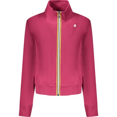 K-Way Dámska Fialová Mikina Na Zips Fuchsiová L K-Way Dámska Fialová Mikina Na Zips Fuchsiová L