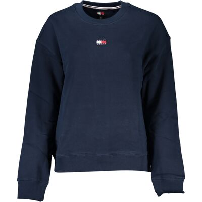 Tommy Hilfiger Women'S Blue Zipless Sweatshirt Modrá L Tommy Hilfiger Women'S Blue Zipless Sweatshirt Modrá L