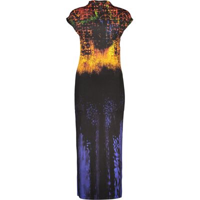 Dlhé Čierne Šaty Desigual Xs Dlhé Čierne Šaty Desigual Xs